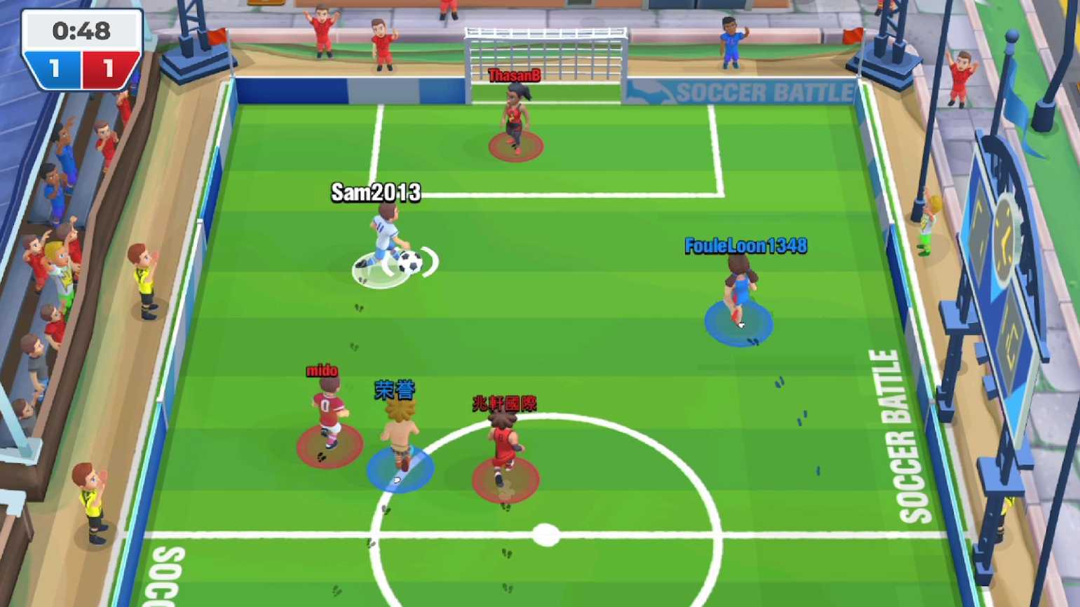 足球之战（Soccer Battle）